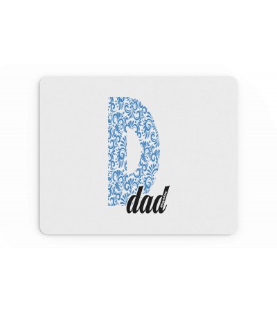 Mousepad δώρο για τον μπαμπά, "dad" 22x18cm, με δυνατότητα προσθήκης ονόματος 